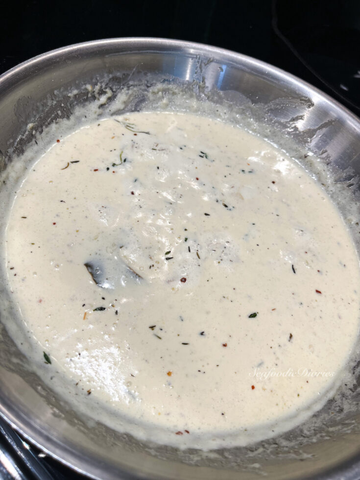 White Sauce - SEAFOODIE DIARIES